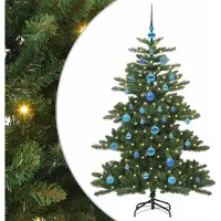 Syfax Sapin de Noël Artificiel à Branches Articulées Vert 150 cm