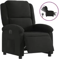 Sonstiges Fauteuil inclinable électrique Noir Tissu