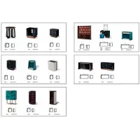 Xl Moebel Gmbh Sideboard Buffet Armoire rtv lowboard Turquoise Meuble bas Salon Nouveau