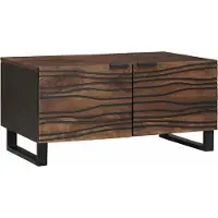 Prolenta Maison Exclusive - Table basse en noyer 80 x 50 x 40 cm, aggloméré