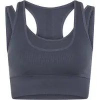 Born Living Yoga Nina Seamless High Support Sports Top Gris M Femme