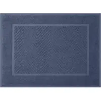 Eurofirany REINA LINE Badezimmerteppich aus Frottee-Baumwolle mit Zickzackmuster, 50 x 70 cm (70 x 50 cm)