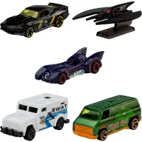 Hot Wheels JLN10, Ensemble de véhicules, À partir de 3 ans, Plastique, Métal, Multicolore