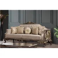 AEA Ensemble de canapés 3+3+1+1 places table basse classique designer luxe salon set