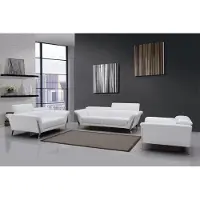 AEA Sofagarnitur Leder Sofa Set 3+2 (ohne Sessel) Couch Sitz Polster Garnitur 1547