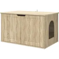 Syfax Maison pour chat Sonoma 85 x 55 x 50,5 cm Bois d'ingénierie