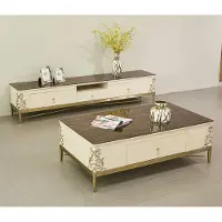 AEA Table basse Bureau Salon Design Tables basses Cuir Tables Canapé
