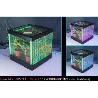 AEA Table basse Design Eau Colonnes Canapé Tables LED Eclairage Water