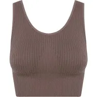 Born Living Yoga Flow Sports Bra Gris S Femme