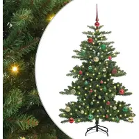 Syfax Sapin de Noël Artificiel à Branches Articulées Vert 150 cm