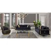 AEA Exclusif salon Coussin Ensemble de canapés x2 Textile Canapés 1 place 3pcs