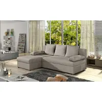 AEA Design L-Form Sofa Couch Polster Schlafsofa Textil Bettfunktion Couchen Gruppe