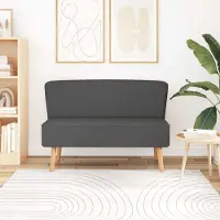 Prolenta Maison Exclusive - Canapé 117x55,5x77 cm Tissu Gris foncé