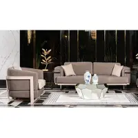 AEA Sofagarnitur Sitzpolster Set Wohnzimmer Möbel Einrichtung 3+1 Sitz Couchen Sofa