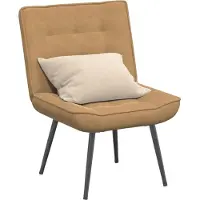 Syfax Chaise de relaxation marron 64x74x84 cm velours
