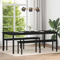 Prolenta Table exclusive - Dimensions : 200 x 100 x 75 cm - Matériau : bois composite - Forme : rectangulaire