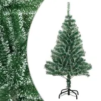 Prolenta Maison Exclusive - Sapin de Noël artificiel « Neige » vert, 120 cm