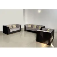AEA Medusa Sièges canapé garniture tissu canapé meubles ameublement 3pcs