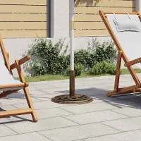 Prolenta Maison Exclusive - Pied de parasol « Bronzen » 44 x 44 x 31 cm en fonte