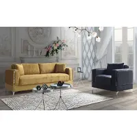 AEA Ensemble De Canapés 3+1 Places Moderne Fauteuil Relax Style Moderne 2pcs