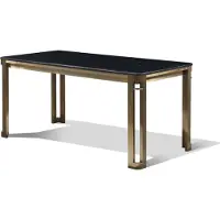 AEA Table à manger Design Table en acier inoxydable Moderne Salle à manger Salon Cuisine Tables 160x80