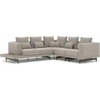 AEA Wohnzimmer Designer Textil Polstermöbel Ecksofa Einrichtung Sofa L-Form