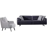 AEA Sofa Couchgarnitur Sitzgruppe Sessel 2tlg Polsterkombination Garnitur Wohnzimmer