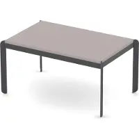 AEA Table basse Table d'appoint Table de bureau Table de salon Anthracite