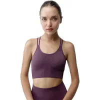 Born Living Yoga Malala Medium Support Sports Top Violet S Femme