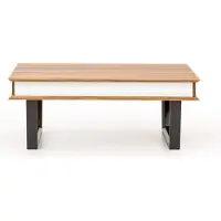 AEA Tables basses modernes Tables de salon de luxe Meubles en bois style tables basses