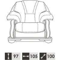 Xl Moebel Gmbh Antik Stil Ledersofa Couch Sofagarnitur 3+2+1 Sitzer Italienisches Leder Polster