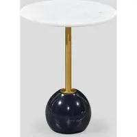 Xl Moebel Gmbh Schwarz-Weißer Beistelltisch Marmor Möbel Designer Wohnzimmer Couchtische