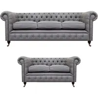 Xl Moebel Gmbh Chesterfield Design Luxe Coussin Canapé Siège Garniture Textile Canapé