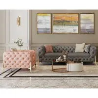 AEA Sofagarnitur 3+1 Sitzer Set Design Sofas Polster Leder Relax Moderne Möbel
