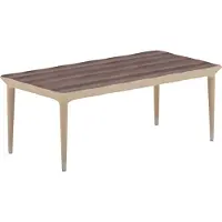 Xl Moebel Gmbh Table basse Moderne Beige Marron Bois Pieds Elégants pour Salon Design