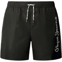 Pepe Jeans Shorts de bain gris clair / noir
