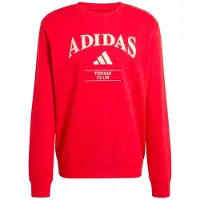 Adidas Heritage Graphic Crew Sweatshirt Rouge XL Homme