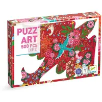 Djeco Puzzle à contours oiseau 500 pièces