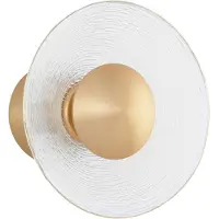 Nova Luce Esil Applique LED Or, Clair