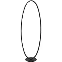 Nova Luce Nager - lampadaire - 125 cm - 35W LED inclus - noir sable