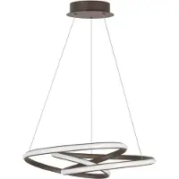 Lyora Suspension design Menton brun café
