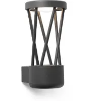 Faro Applique murale extérieure LED TWIST 3000K IP65 gris foncé