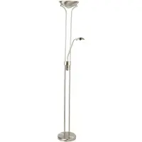 Searchlight LED lampadaire, argent, H 180 cm, MOTHER AND CHILD