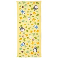 Marushin My Neighbor Totoro Imabari Totoro Clover 34x80 Cm Towel Jaune