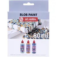 Talens Blob Ensemble de peintures à l'aquarelle Mint 3 x 80 ml