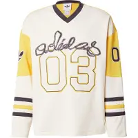Adidas Originals Hockey Long Sleeve T-shirt Beige M Homme