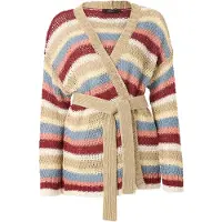 Weekend Max Mara pour femme. 2615341032600 Veste en lin Wkdbonito multicolore (L), Casuel