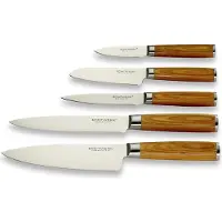 Echtwerk Ensemble de couteaux damassés 5pcs acier inoxydable - neuf