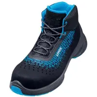 Uvex bottes 1 G2 S1 bleu, noir largeur 12 taille 47