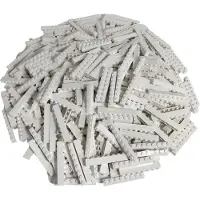 LEGO Briques 1x8 Blanc - 3008 NOUVEAU ! Quantité 50x